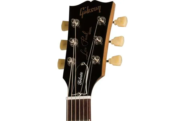 Gibson Les Paul Tribute Satin Electric Guitar - Honeyburst — view 3