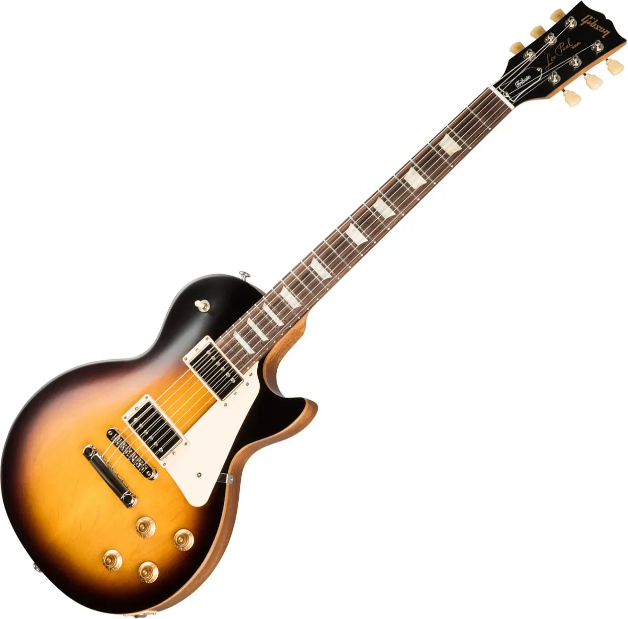 Gibson Les Paul Tribute Electric Guitar - Satin Tobacco Burst — view 2