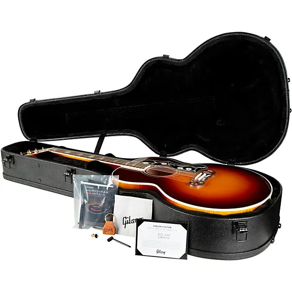 Gibson Acoustic SJ-200 Standard Maple Acoustic Guitar – Autumnburst — view 7