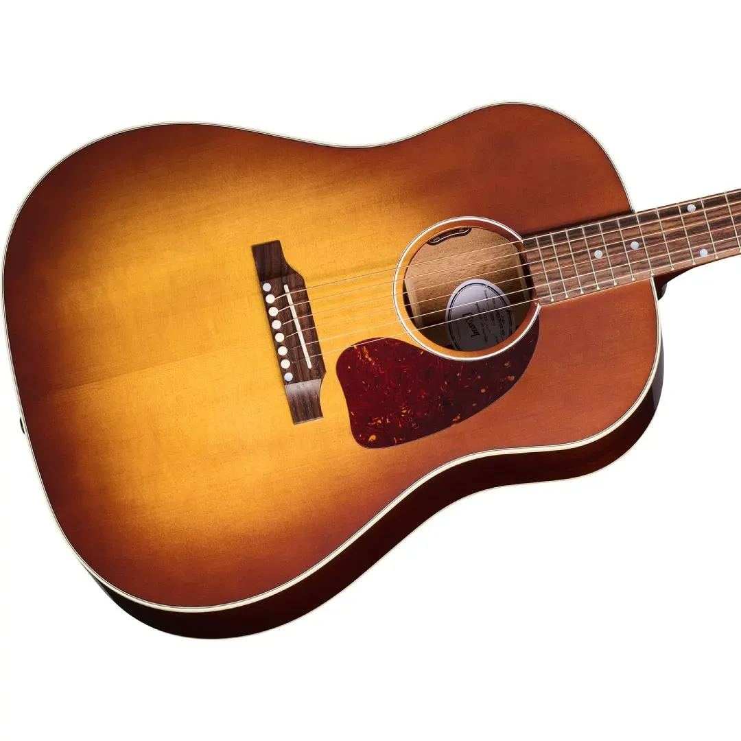 Gibson J-45 Standard Acoustic Guitar - Honeyburst Gloss — view 4