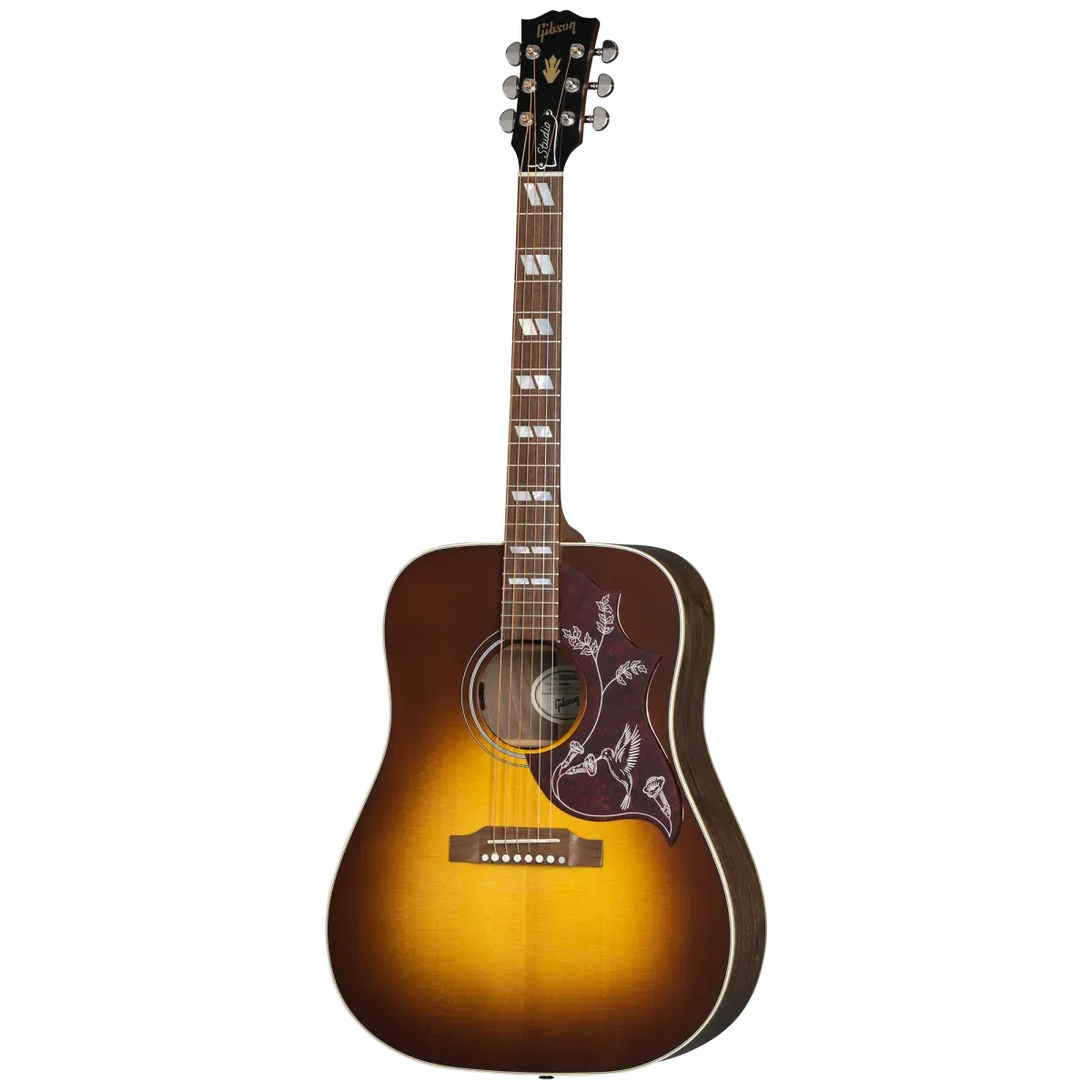 Gibson Acoustic Hummingbird Studio Walnut Acoustic-electric Guitar - Walnut Burst — view 2