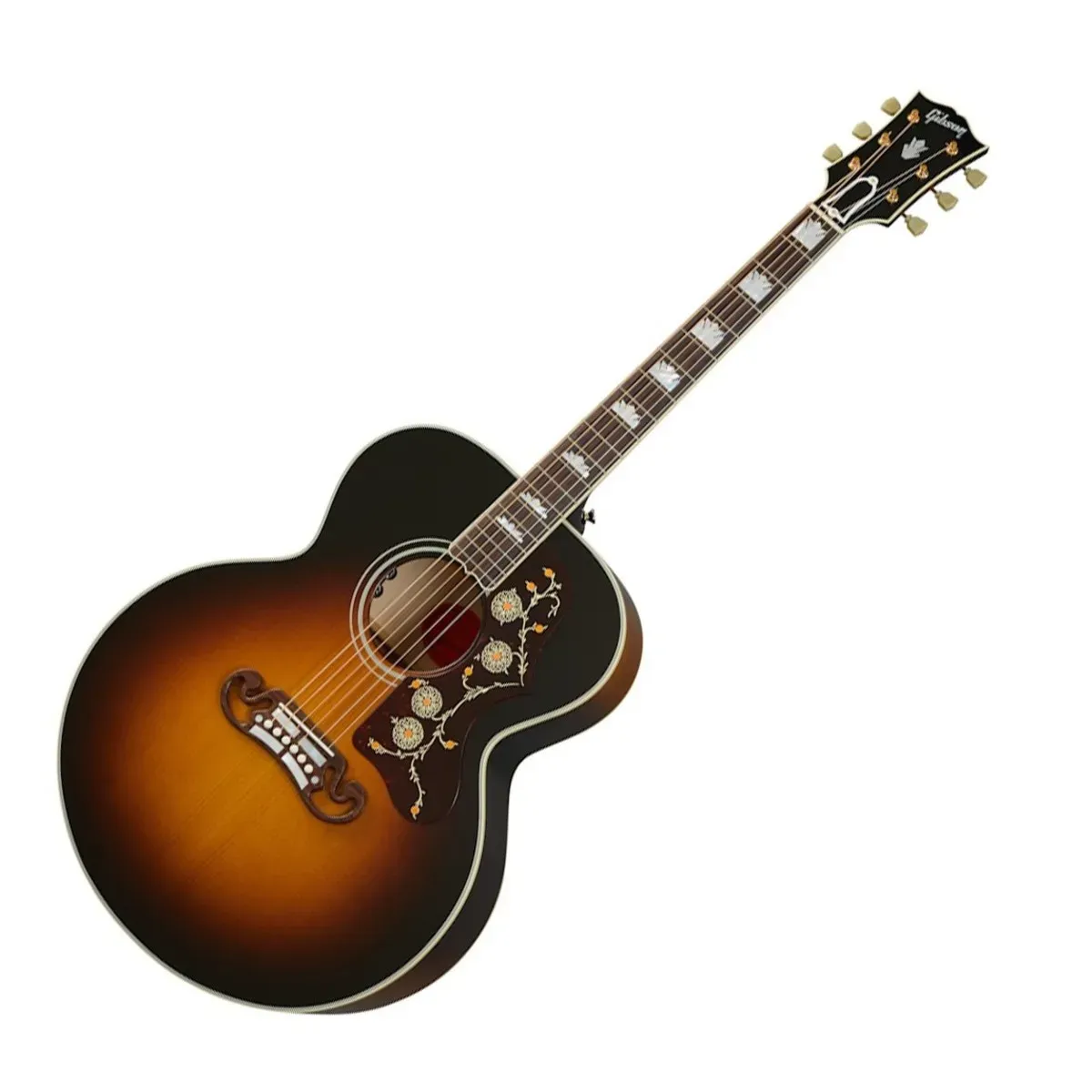 Gibson SJ-200 Original Acoustic Guitar - Vintage Sunburst — view 2