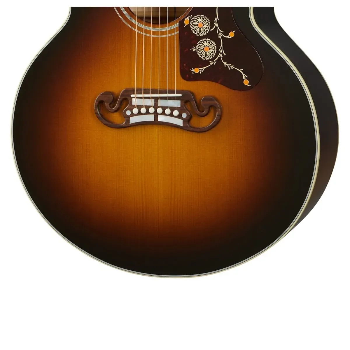 Gibson SJ-200 Original Acoustic Guitar - Vintage Sunburst — view 3