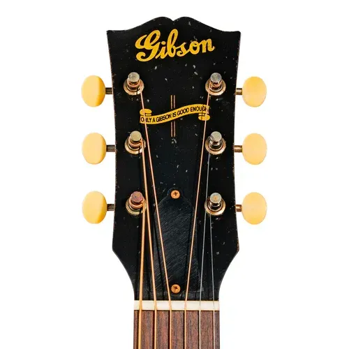 Gibson Acoustic 1942 J-45 Murphy Lab Custom Shop All Mahogany Acoustic Guitar - Natural Mahogany - Light Aged — view 6