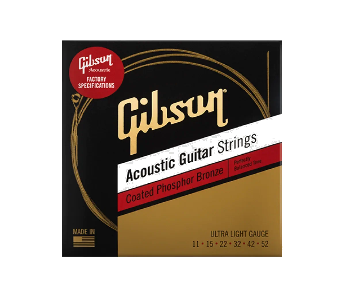 GIBSON STRINGS AC PB ULTRA LIGHT