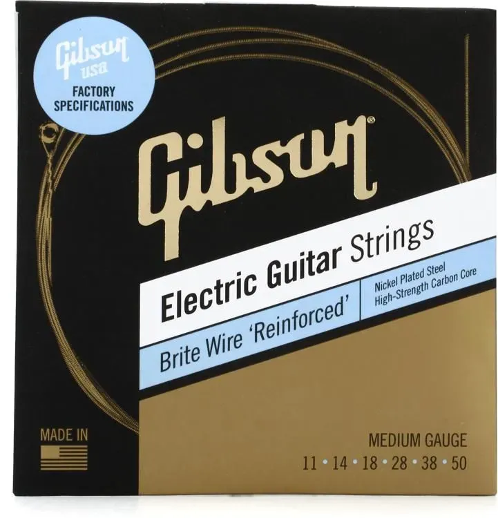 GIBSON STRINGS BRITE WIRES ELEC MEDIUM