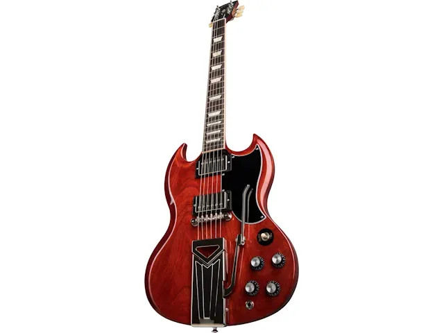 Gibson SG Standard '61 Sideways Vibrola - Vintage Cherry — view 3