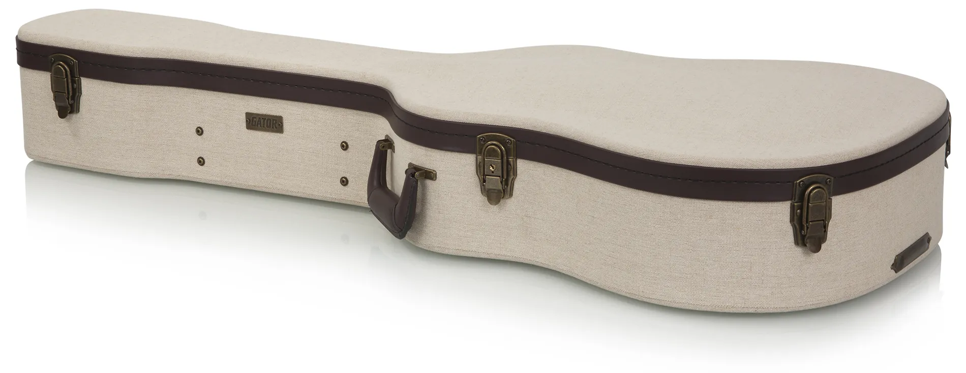 Gator Journeyman Deluxe Wood Case - Acoustic Dreadnought Guitar — view 3