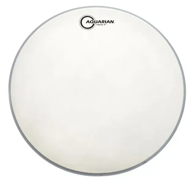 Aquarian Focus-X Coated White Drum Head — view 1