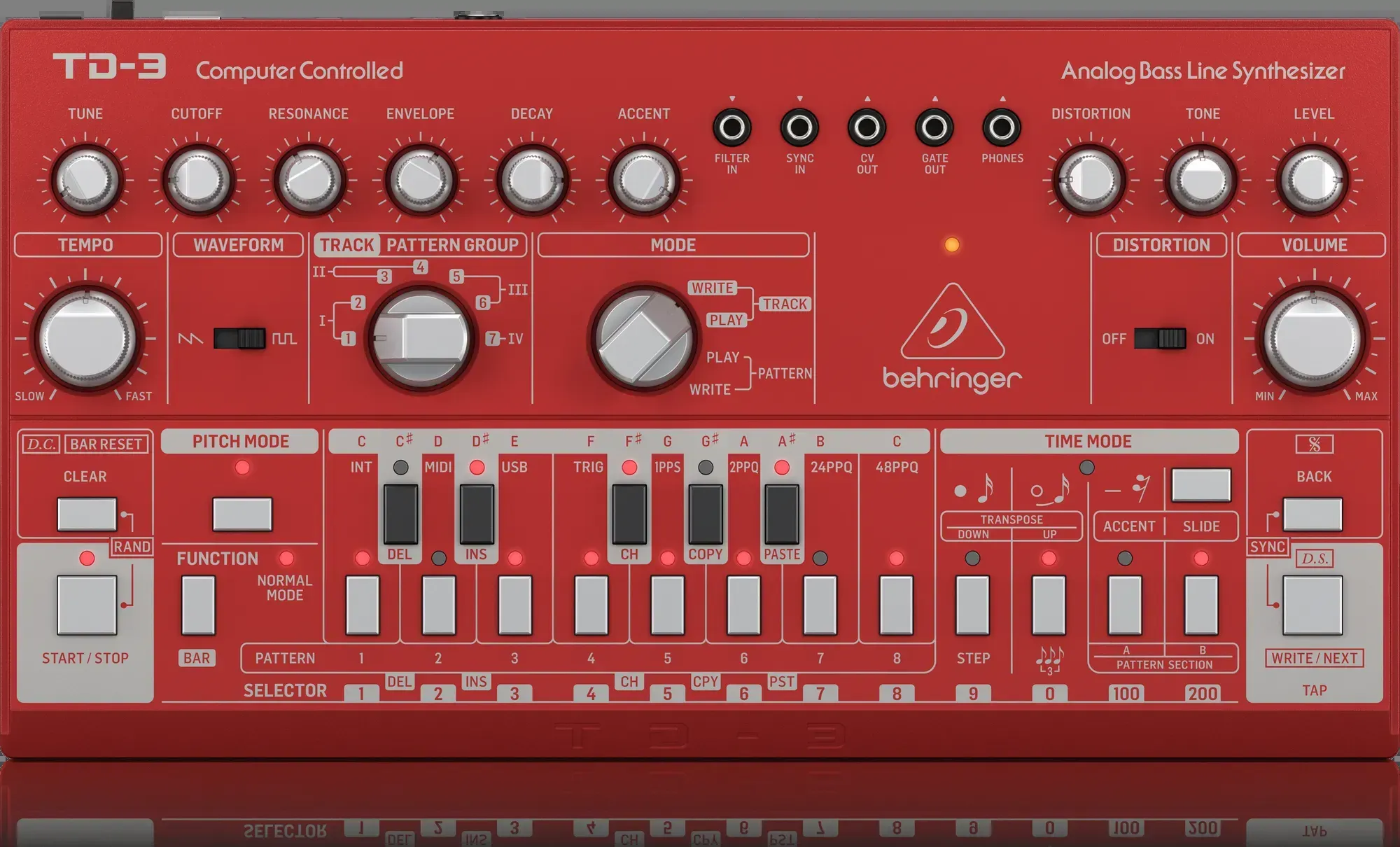 Behringer TD-3-AM Analog Bass Line Synthesizer — view 1