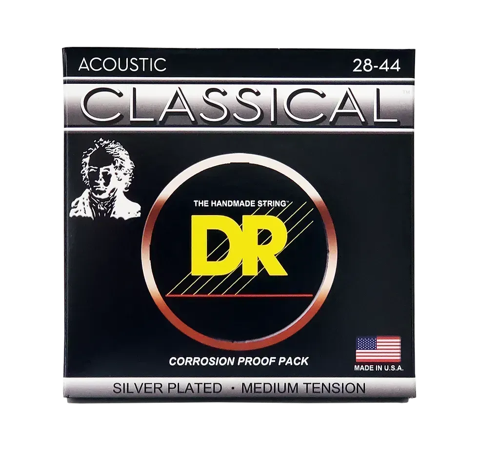 DR Strings Classical Nylon Strings .028-.042 - Medium Tension