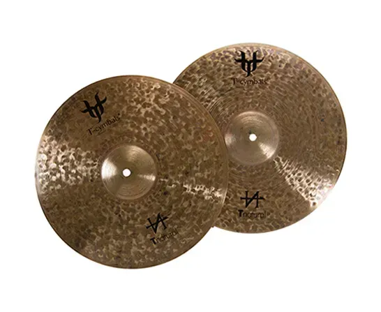 T-Cymbals 14 inch Natural Light Hi-Hats — view 1