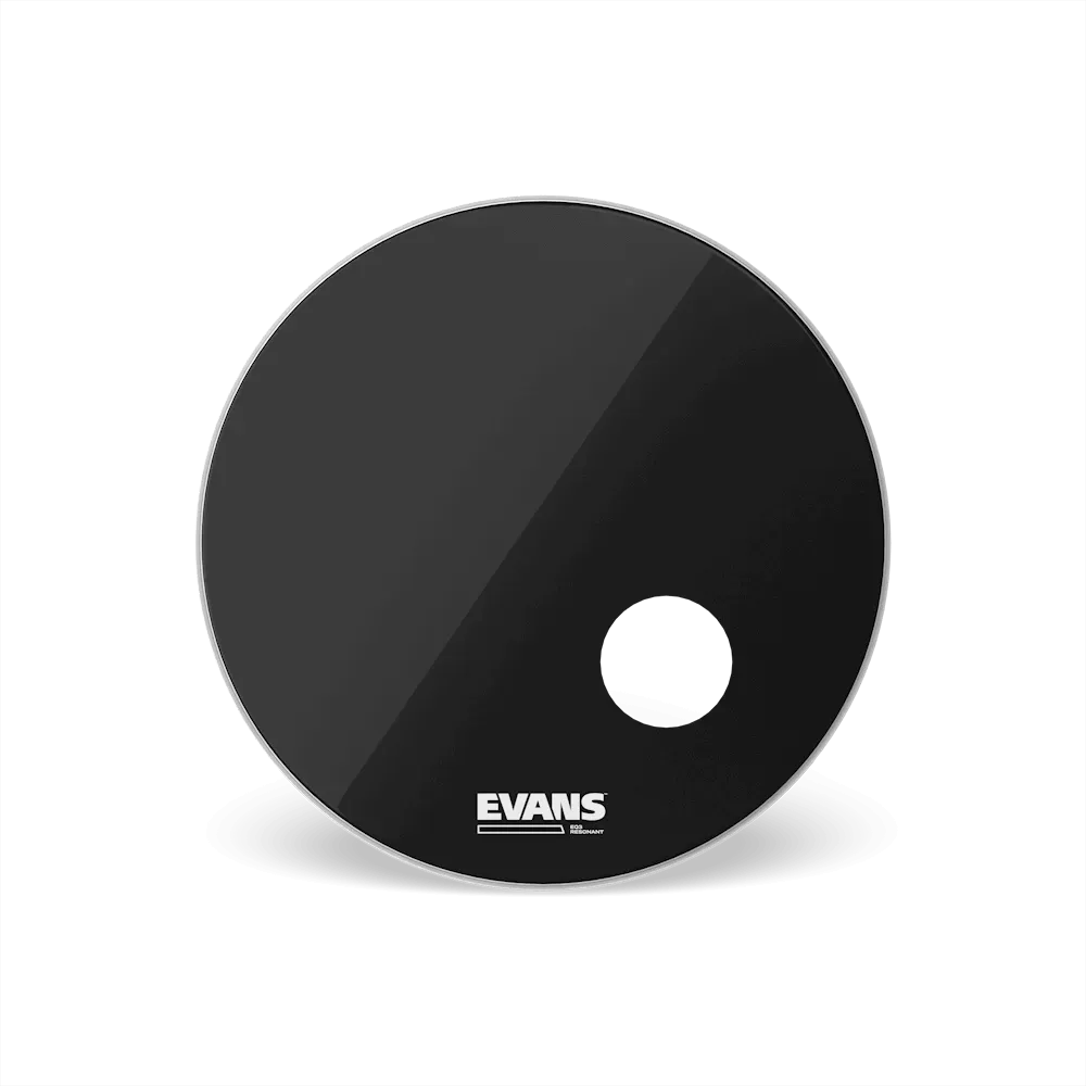 Evans EQ3 24 Inch Resonant Black Bass Drumhead — view 1