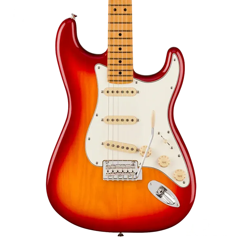 Fender Player II Stratocaster Electric Guitar - Aged Cherry Burst with Maple Fingerboard — view 1