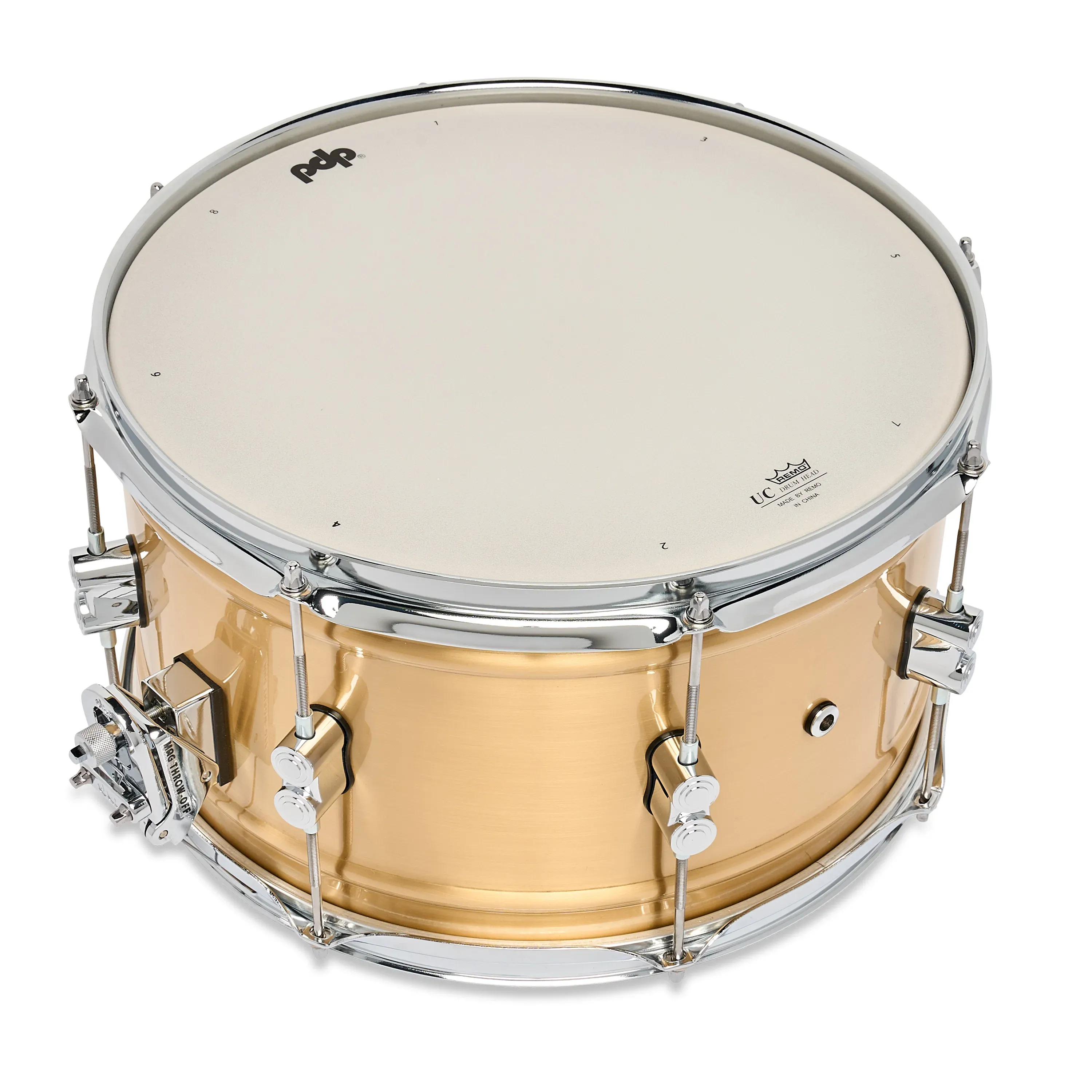 PDP Concept Brass Snare Drum - 8 inches x 14 inches — view 4