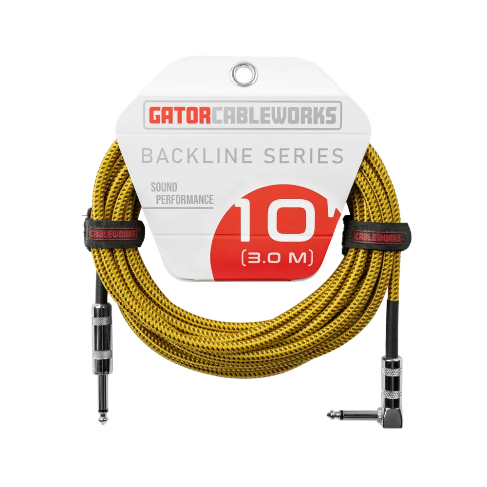 Gator Cableworks Backline Series 3M YB Instrument Cable