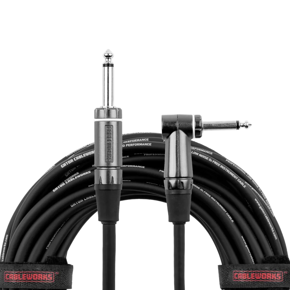 Gator Composer Series 3M Straight to RA instrument Cable — view 4