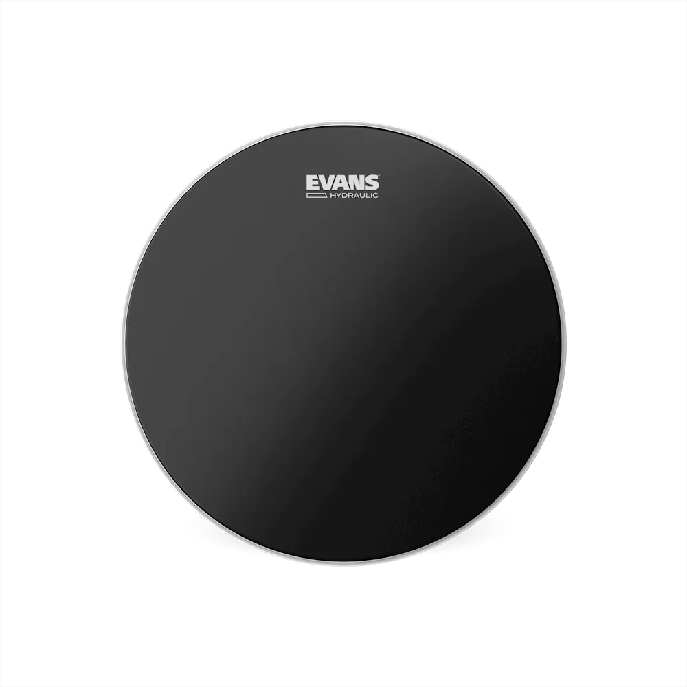 Evans Hydraulic Black Drumhead - 14 inches — view 1