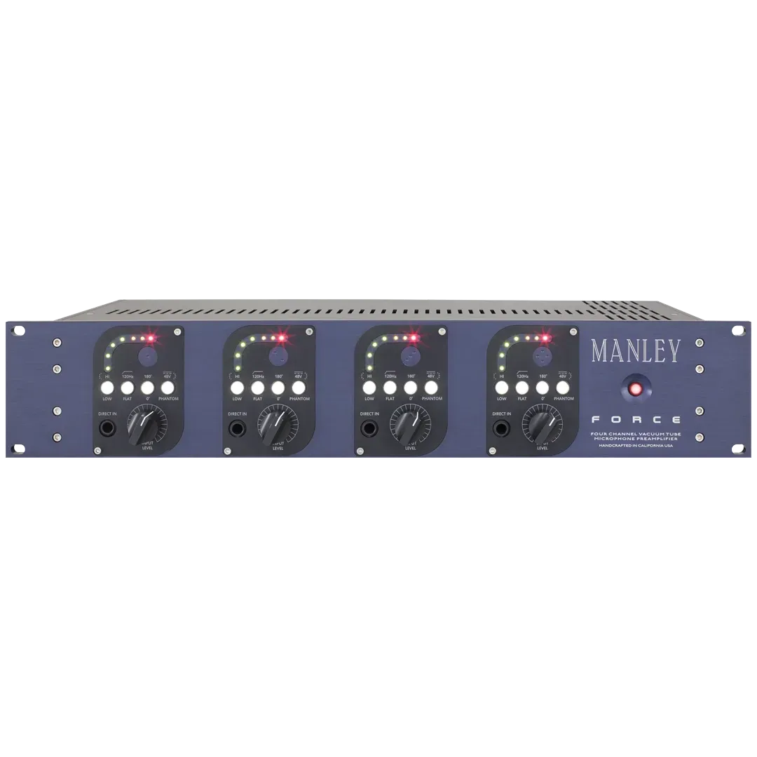 Manley Force 4-channel Tube Microphone Preamp