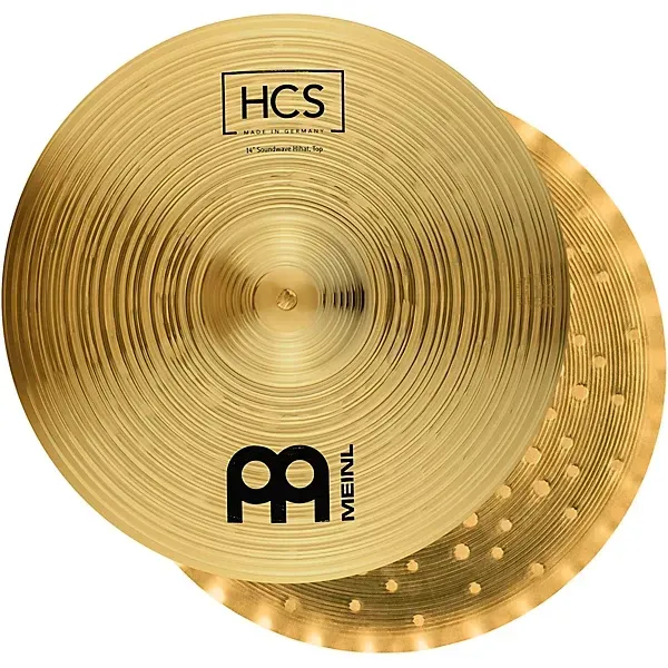 Meinl Cymbals HCS Soundwave Hi-hats - 14 inches — view 1