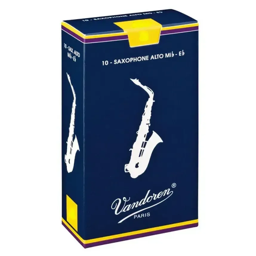 Vandoren Traditional Alto Saxophone Reeds Box of 10 – 1 Shop Soiled — view 1