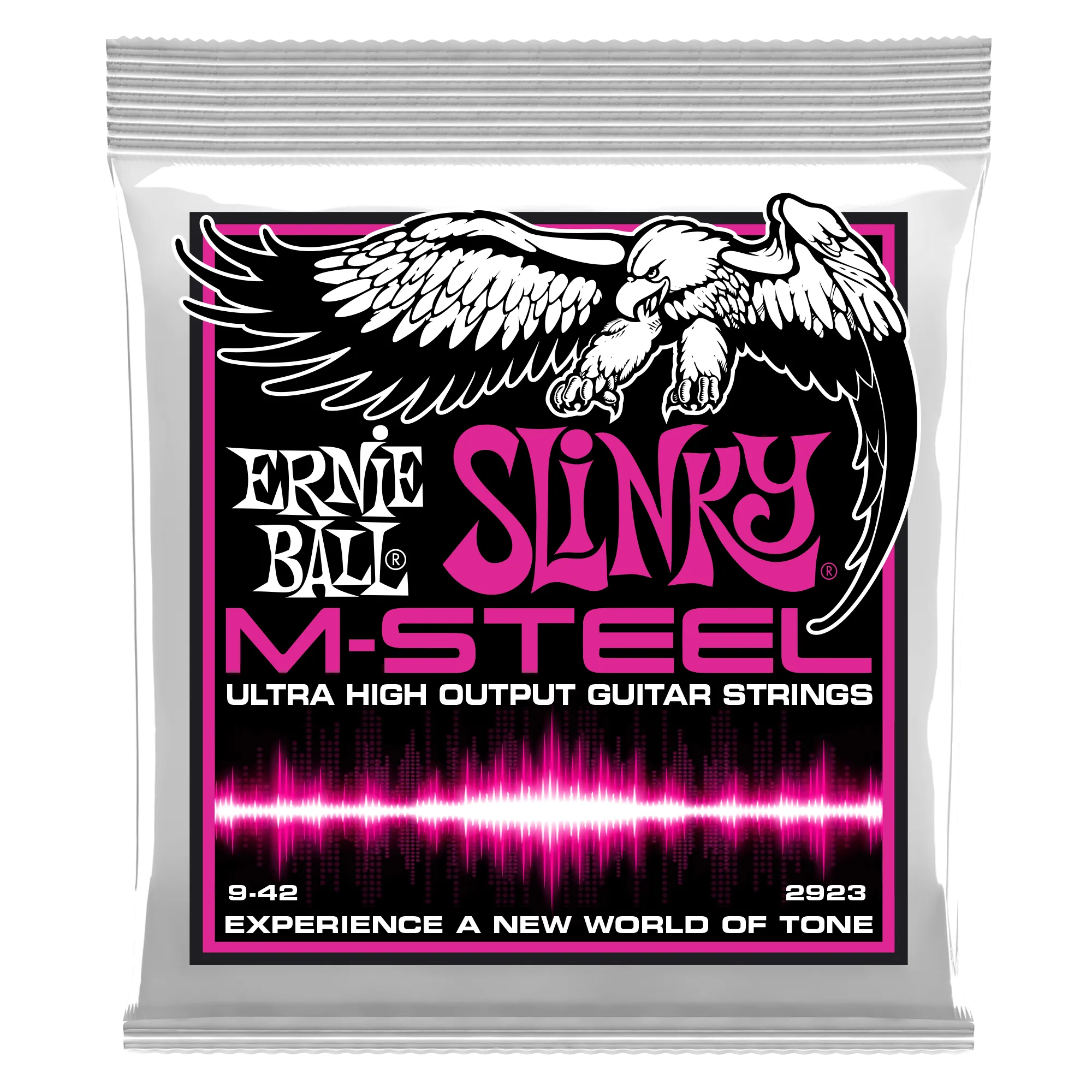 Ernie Ball 2923 Super Slinky M-Steel Electric Guitar Strings - .009-.042 — view 1