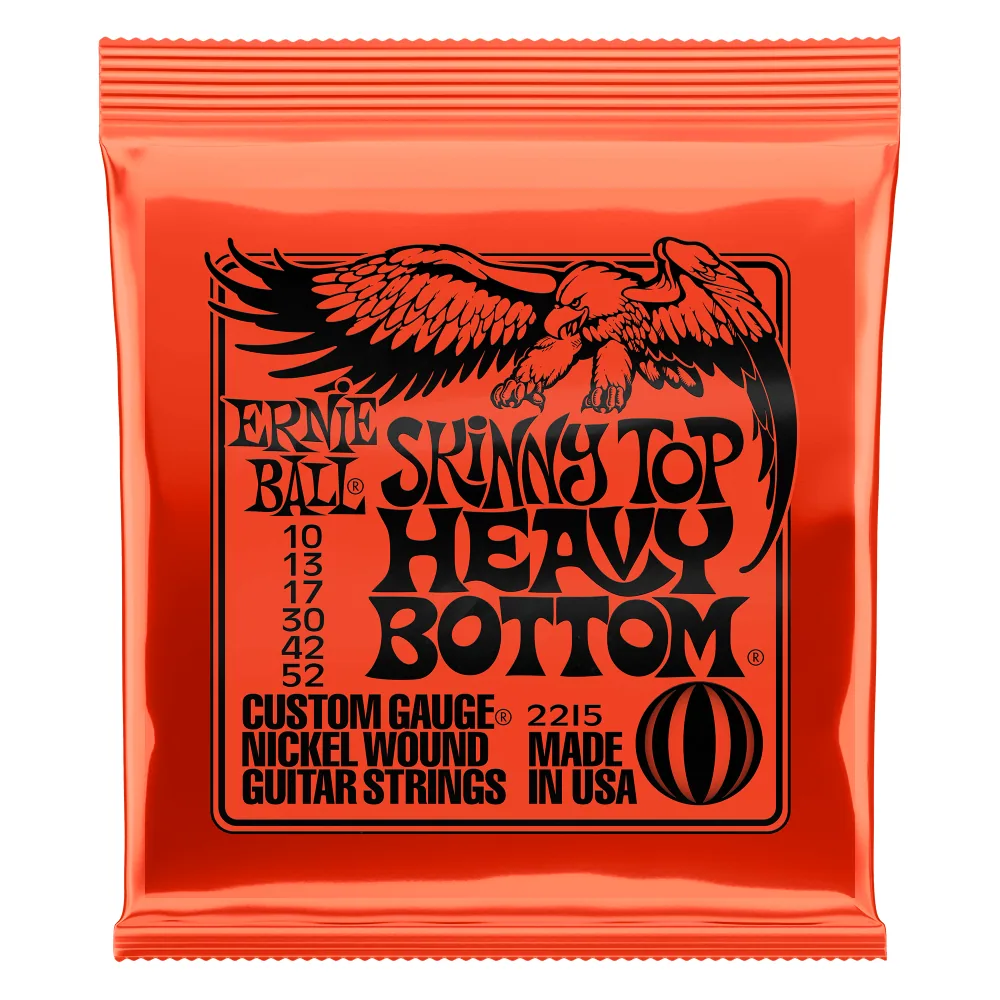 Ernie Ball Skinny Top/Heavy Bottom Electric Guitar Strings 10-52