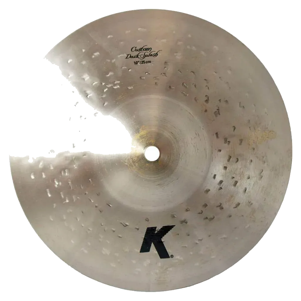Zildjian 10 inch K Custom Dark Splash Cymbal