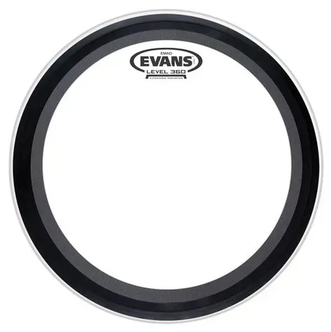 Evans BD18EMAD 18" EMAD Clear Single Ply Batter Head — view 1