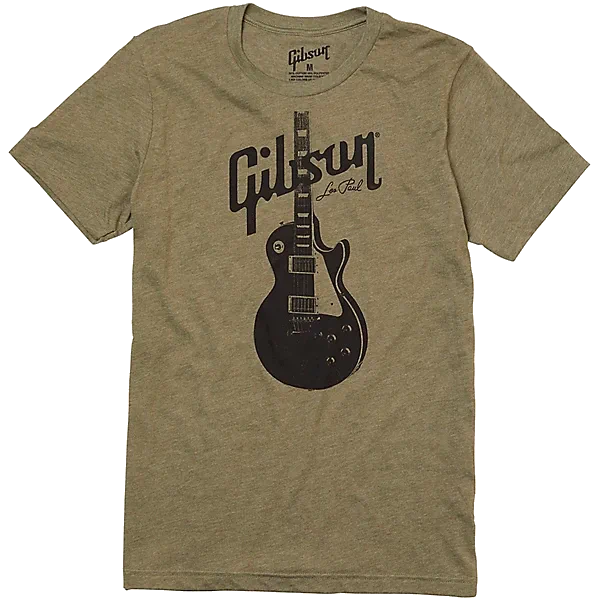 Gibson Accessories Les Paul Tee – Dark Olive — view 1