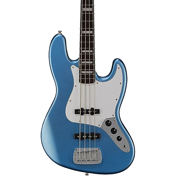 G and L Tribute JB 4-String Electric Bass Guitar – Lake Placid Blue — view 1