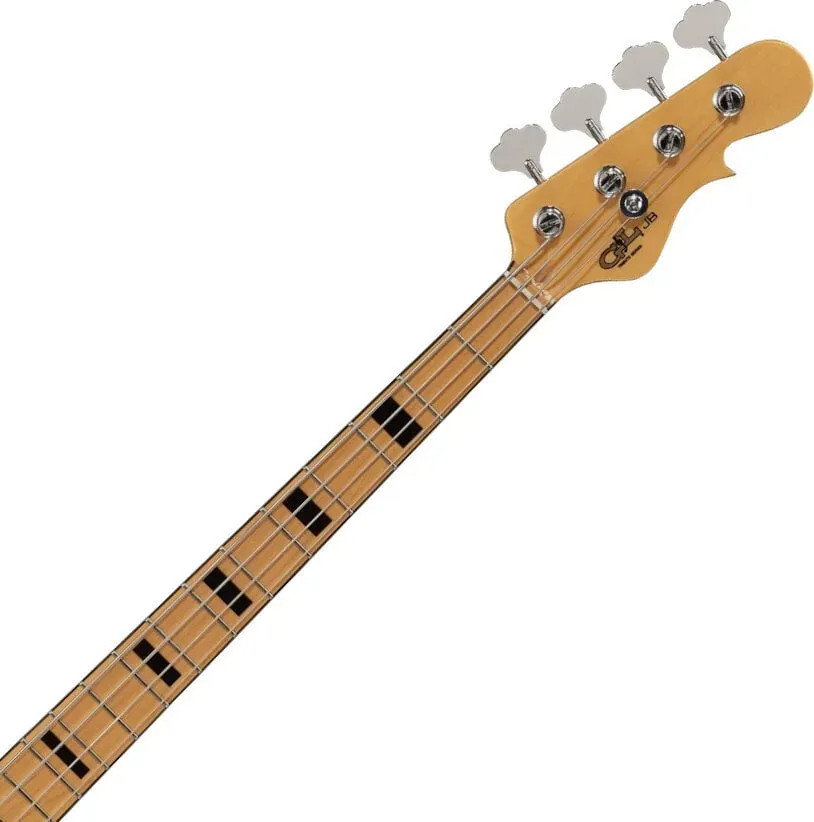 G and L Tribute JB 4 String Bass Guitar - 3-tone Sunburst — view 3