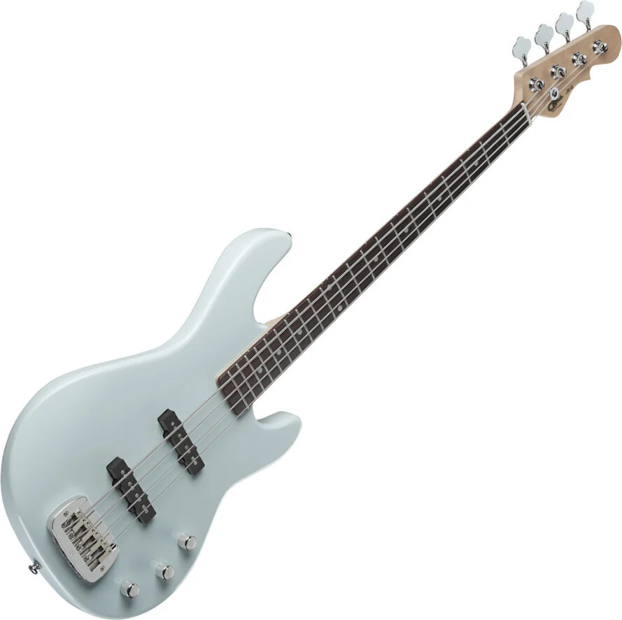G and L Tribute JB-2 4-string Electric Bass Guitar – Sonic Blue — view 2