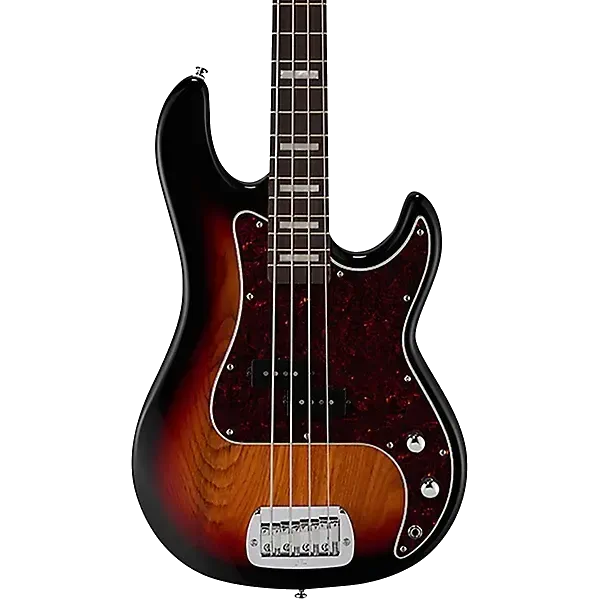 G and L Tribute LB-100 4 String Bass Guitar - 3 Tone Sunburst
