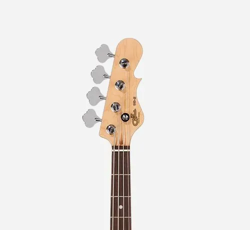 G and L Tribute SB-2 4 String Bass Guitar - Black Frost — view 5