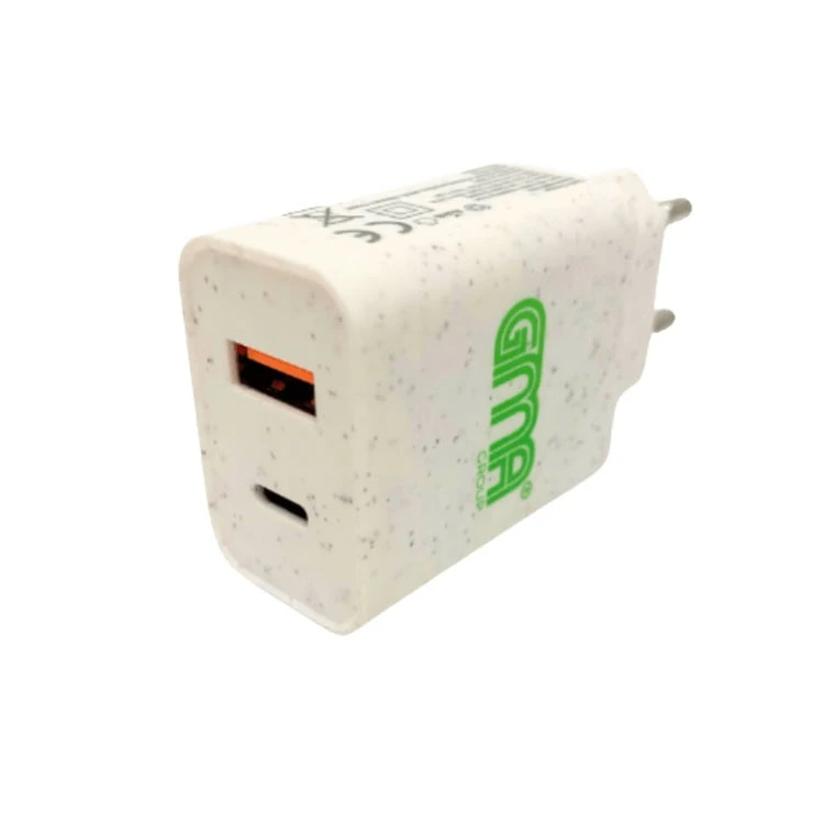 GMA 20W Fast Charger Eco Wall Plug (USB and type C)