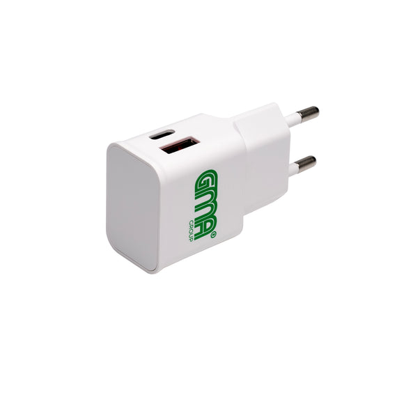 GMA Dual Wall Charger USB and USB-C — view 1