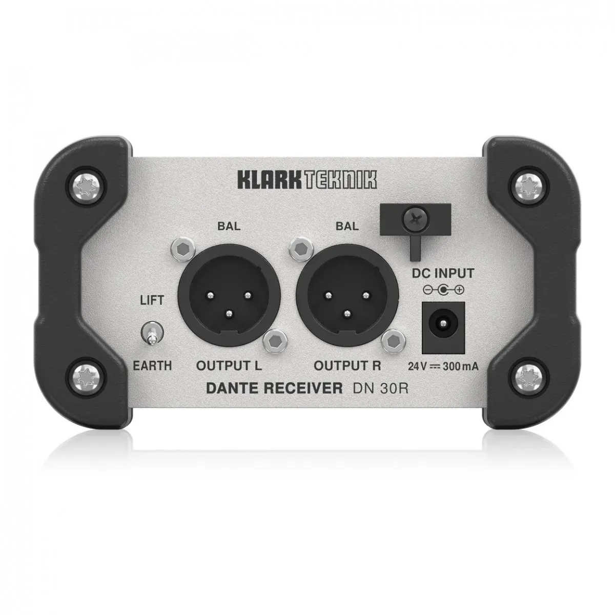 Klark Teknik DN 30R 2 Channel Dante Audio Receiver — view 2