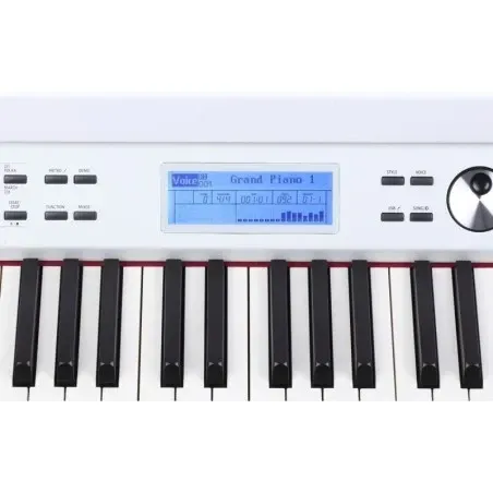 Medeli Forte Series GRAND510 Digital Baby Grand Piano - White — view 3