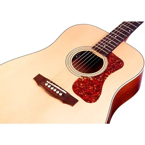 Guild D-240E Acoustic-Electric Guitar – Natural — view 3