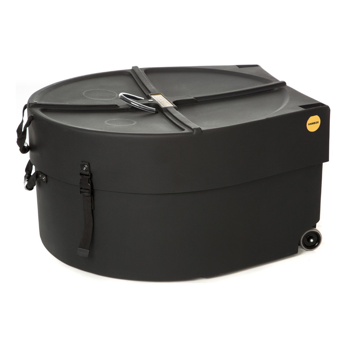 Hardcase 28 x 14 inch Marching Bass Drum Case with Wheels — view 1