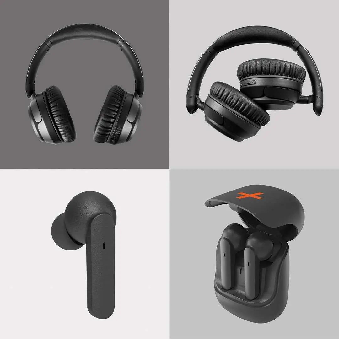 Hybrid+ HH202B DJ BT Headphones w/202 Earbuds — view 2