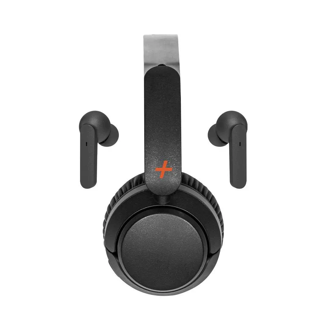 Hybrid+ HH202B DJ BT Headphones w/202 Earbuds — view 3