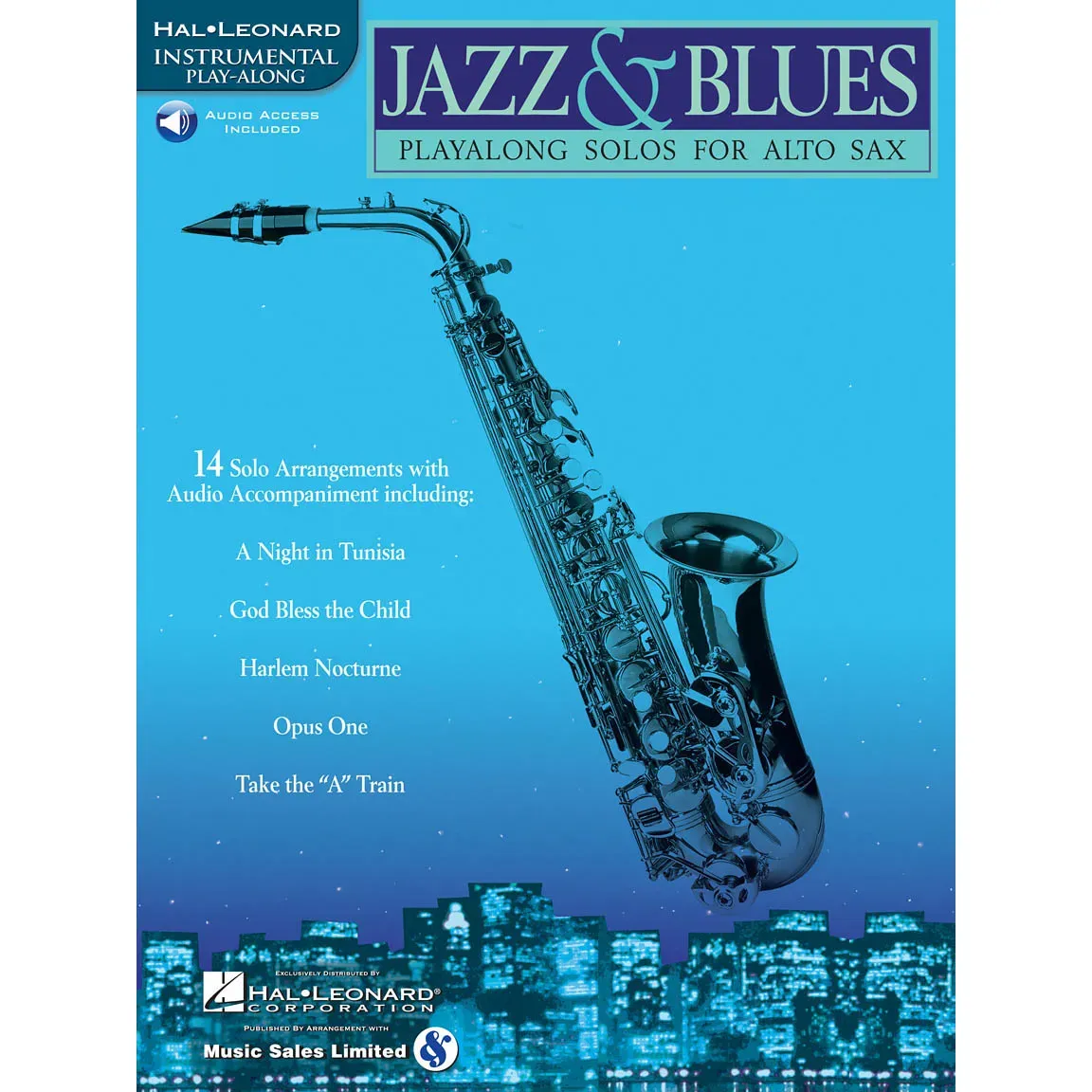 Jazz & Blues Play along Solos for Alto Saxophone — view 1