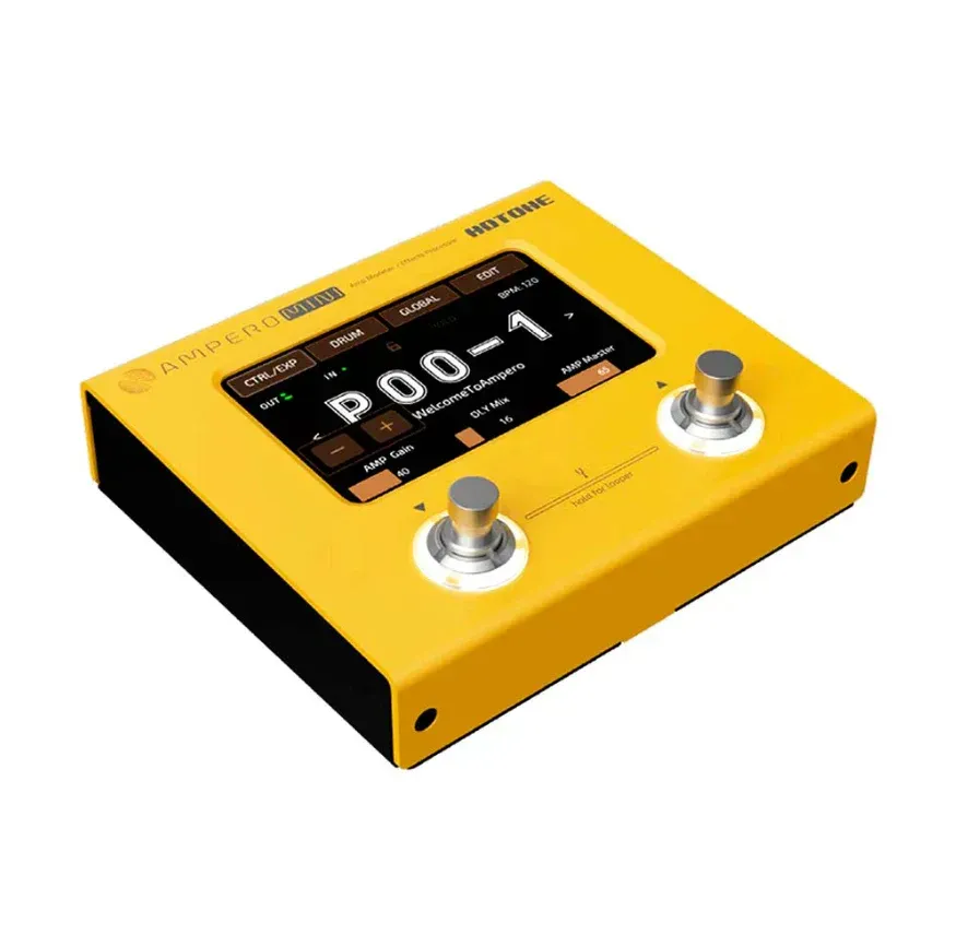 HOTONE Ampero Mini MP50 Marigold - Guitar Multi Effects Pedal — view 2