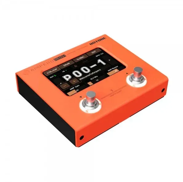 HOTONE Ampero Mini MP50 Orange - Guitar Multi Effects Pedal — view 2