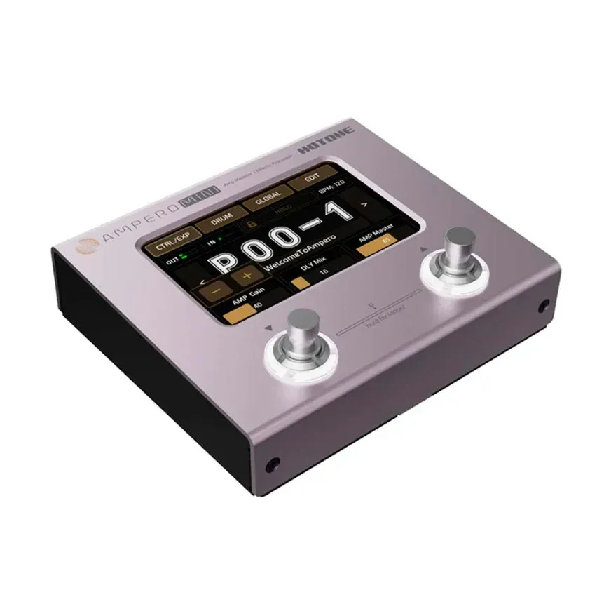 HOTONE Ampero Mini MP50 Purple - Guitar Multi Effects Pedal — view 2