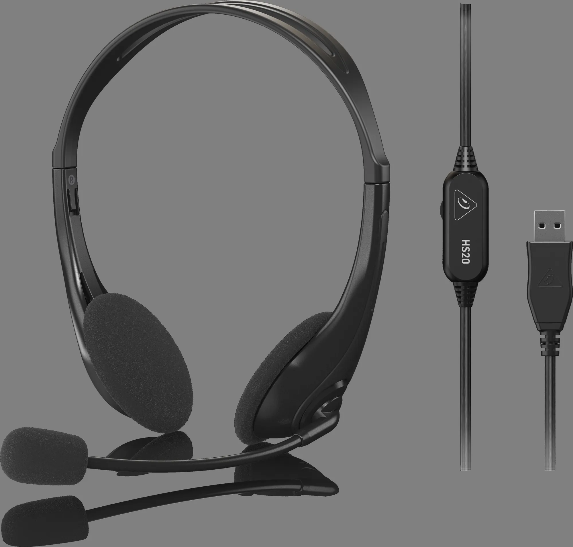 Behringer HS20 USB Stereo Headset with Swivel Microphone — view 2