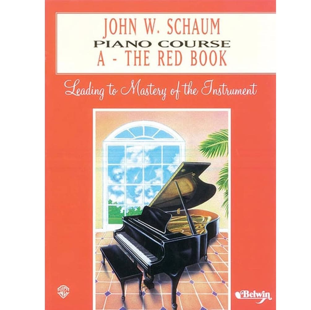 John W. Schaum Piano Course A – The Red Book