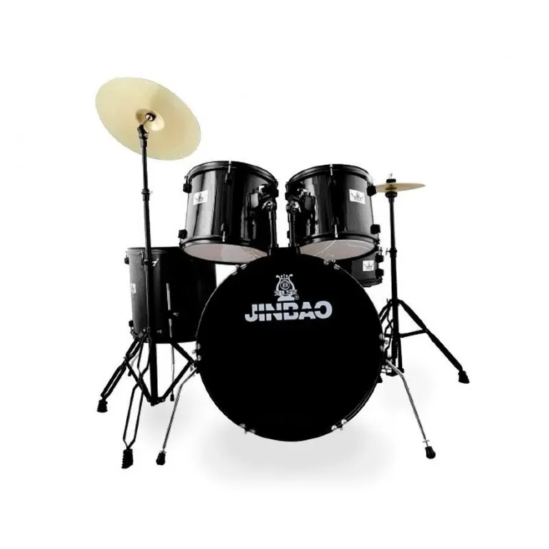 Jinbao JBP1103 5 Piece Drum Kit - Black — view 1